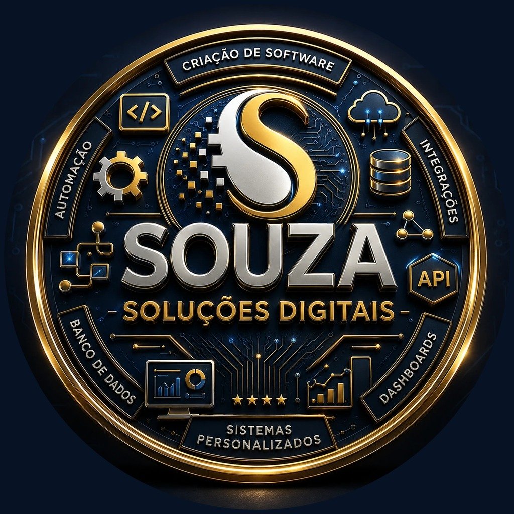 Souza Soluções Digitais - Sistemas personalizados, dashboards, automações e integrações